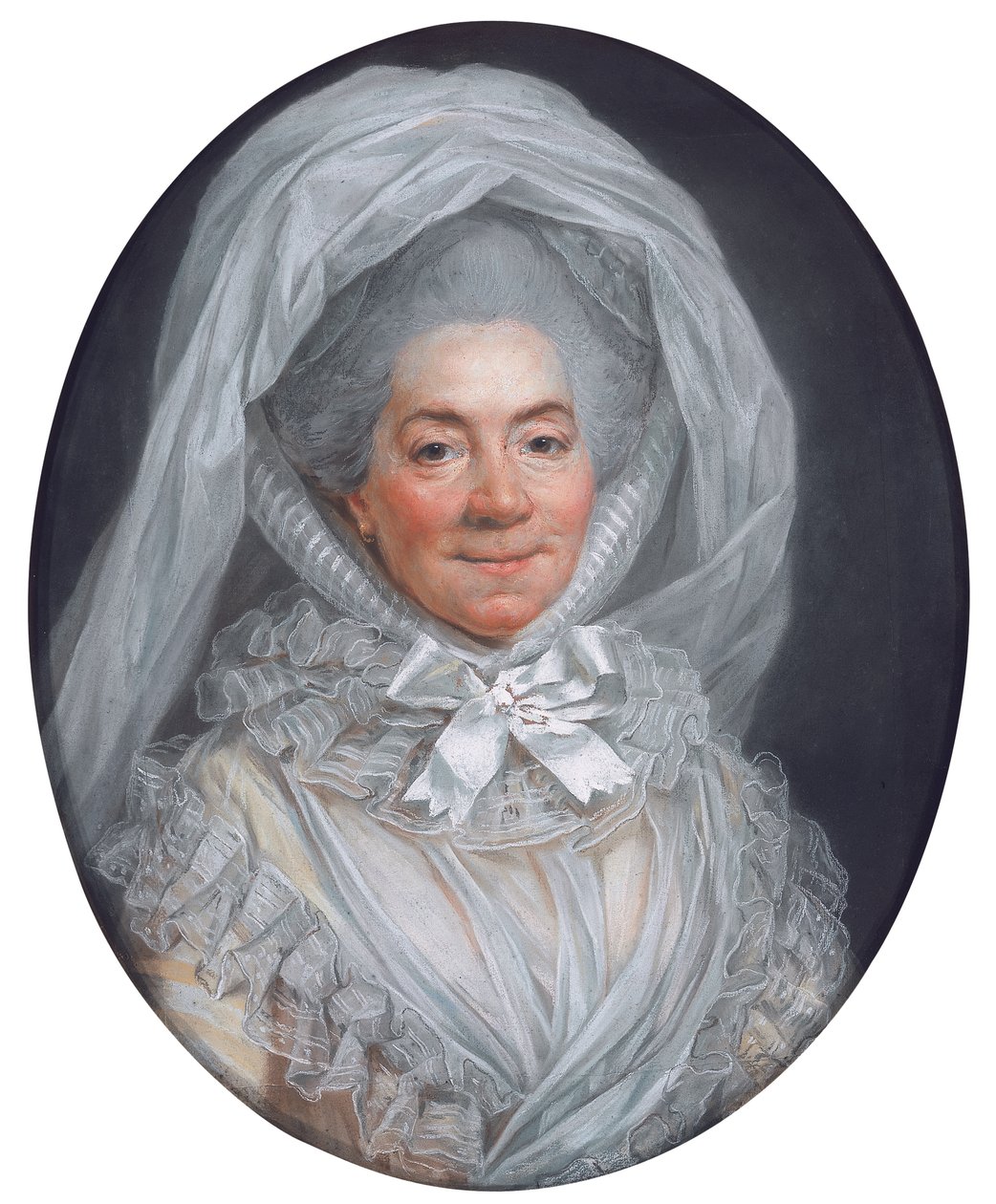 Portrét dámy, známé jako Madame Poisson, matka Madame de Pompadour od Adelaide Labille Guiard