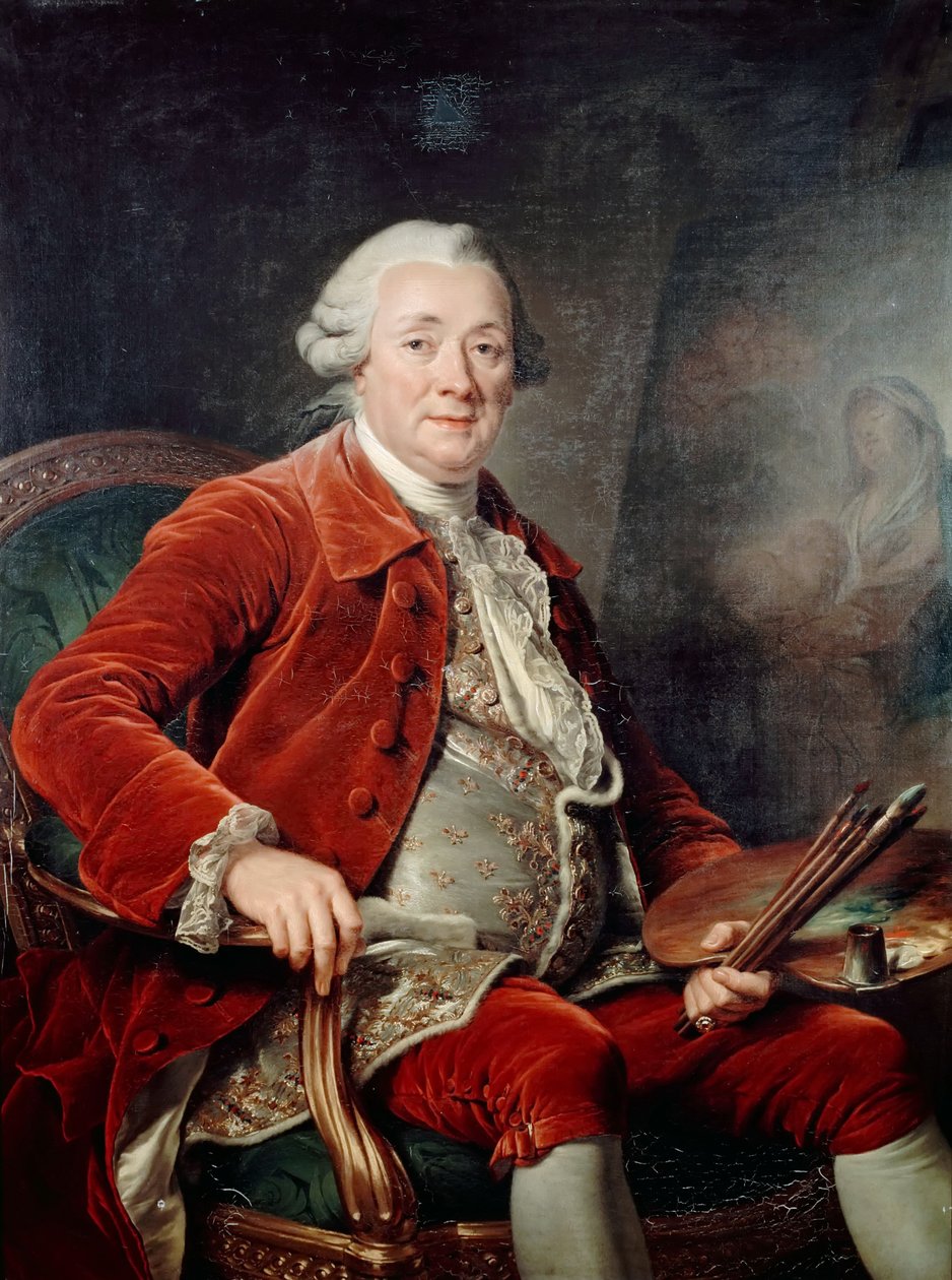 Portrét Charles-Amédée-Philippe van Loo od Adelaide Labille Guiard