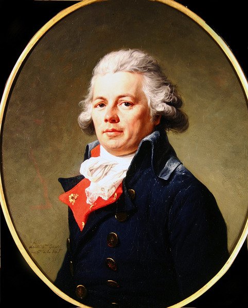 Portrét muže (olej na plátně) od Adelaide Labille Guiard