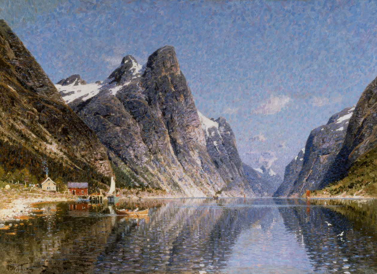 Na fjordu, léto od Adelsteen Normann
