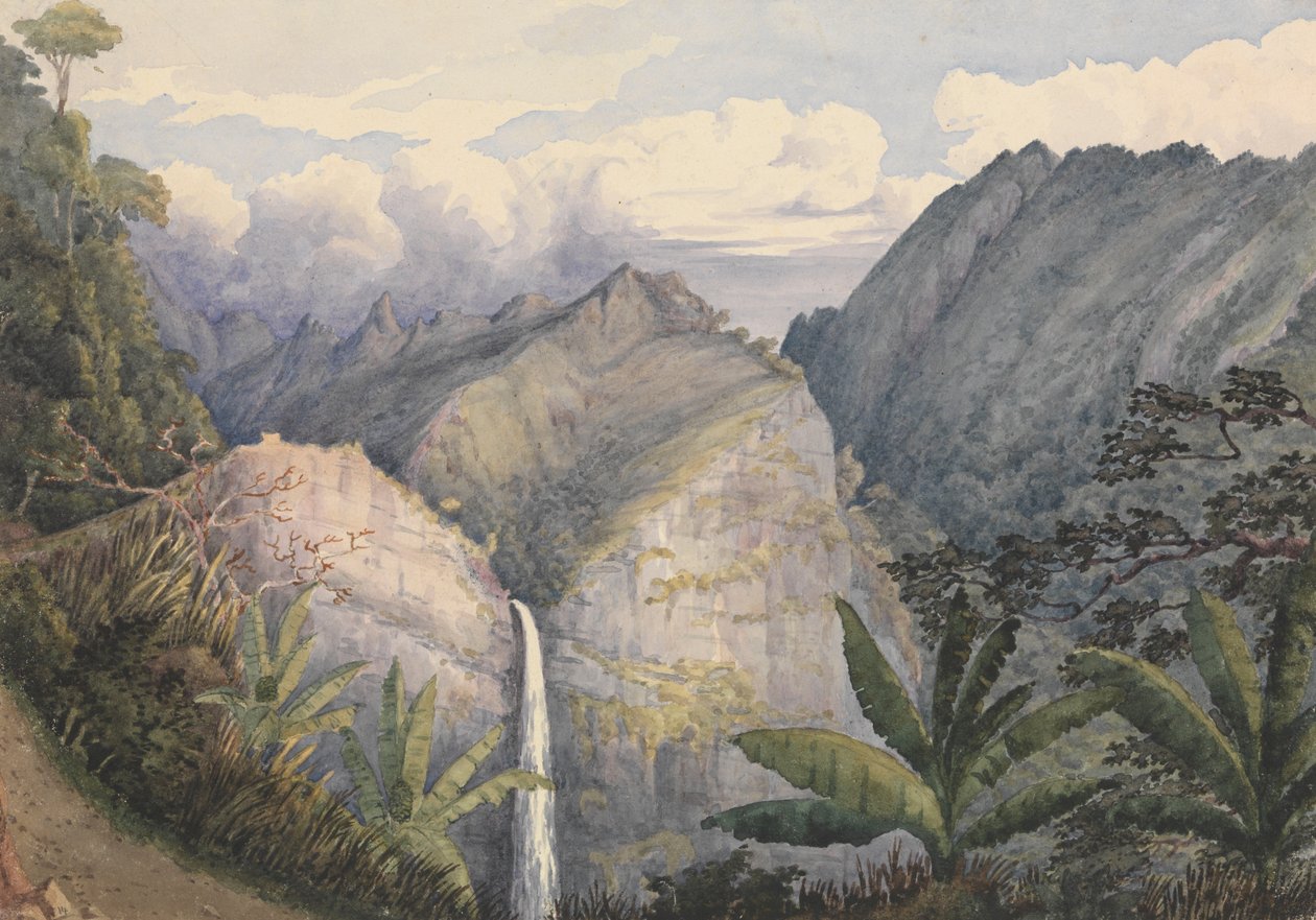 "Fautaua, Tahiti, 25. srpna 1849 [Společenské ostrovy] od Admiral Sir Edward Gennys Fanshawe