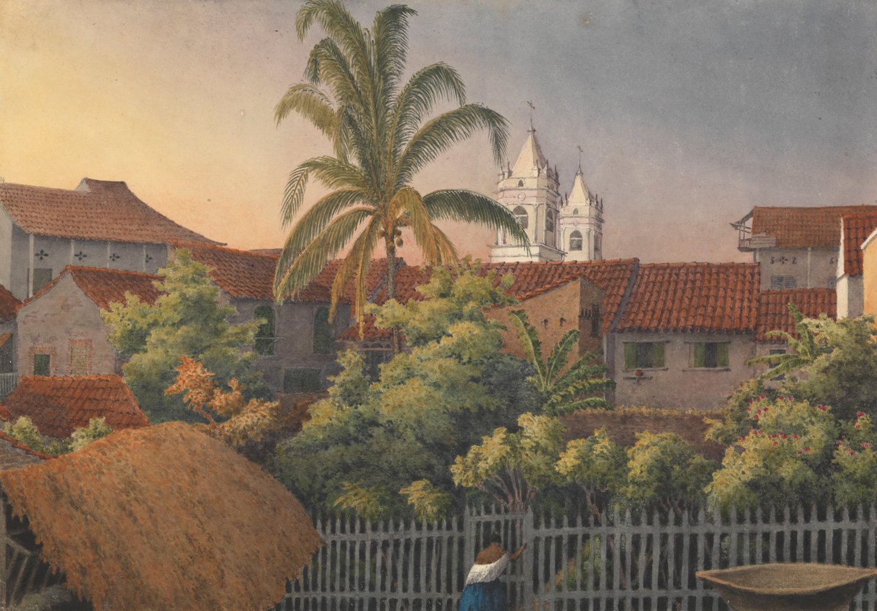 "Ze zadního okna v Panamě, 10. března 1850 od Admiral Sir Edward Gennys Fanshawe