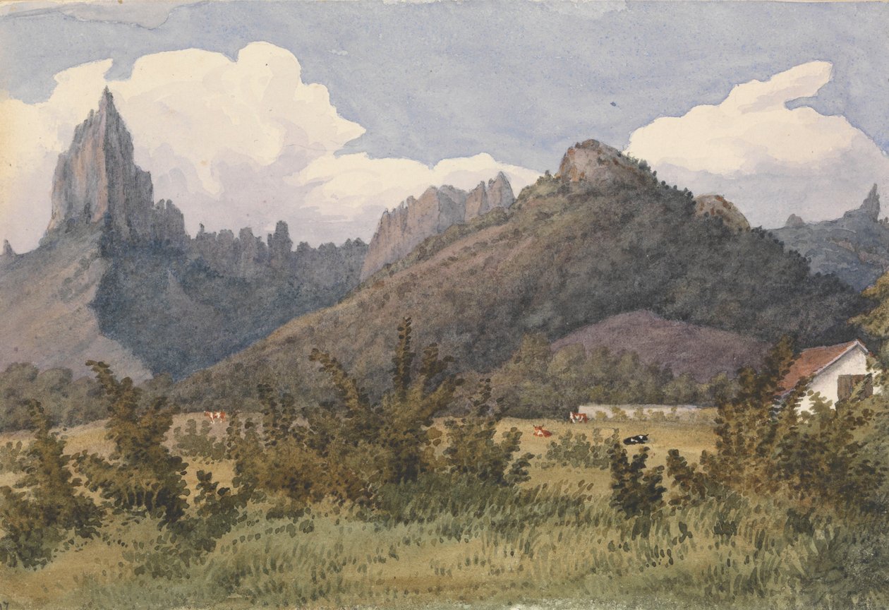 "V Eimeo [Moorea, Společenské ostrovy], 27. srpna 1849". od Admiral Sir Edward Gennys Fanshawe