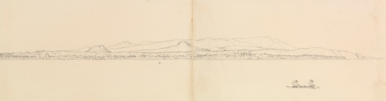 Savaii, Navigační ostrovy [Samoa], září 1849 od Admiral Sir Edward Gennys Fanshawe