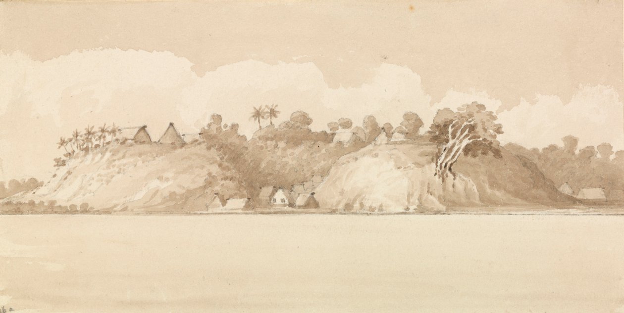 "Vewa, Feejee Islands, Octr 1849 [Fiji] od Admiral Sir Edward Gennys Fanshawe