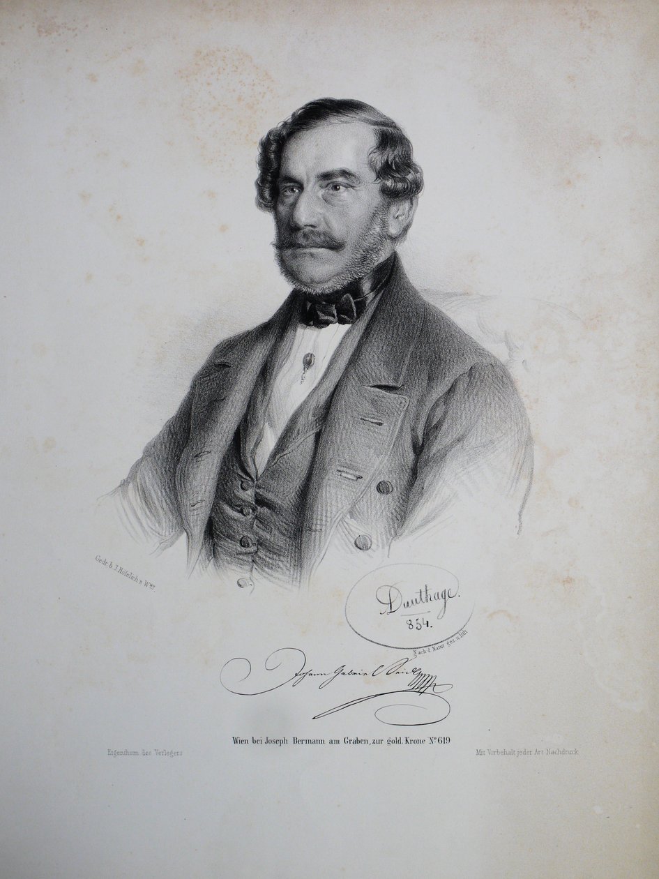 Johann Gabriel Seidl (1804-1875) od Adolf Dauthage