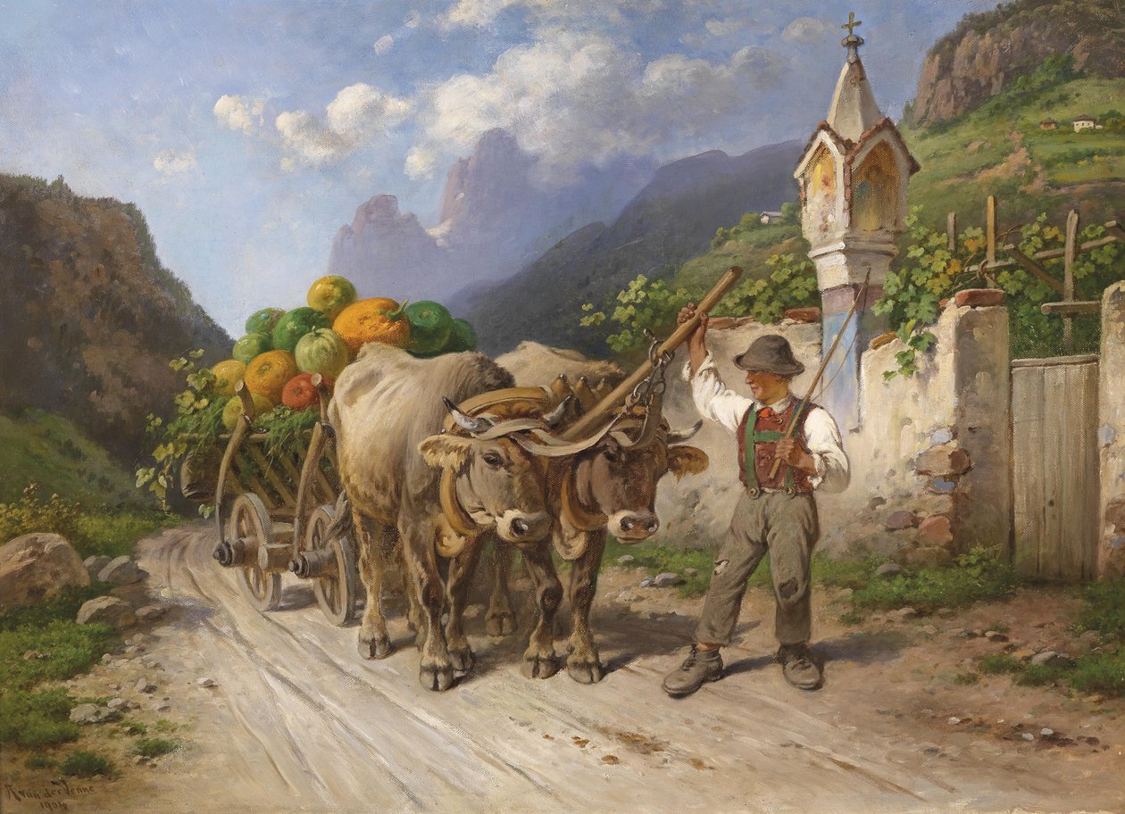 Bohatá úroda od Adolf van der Venne