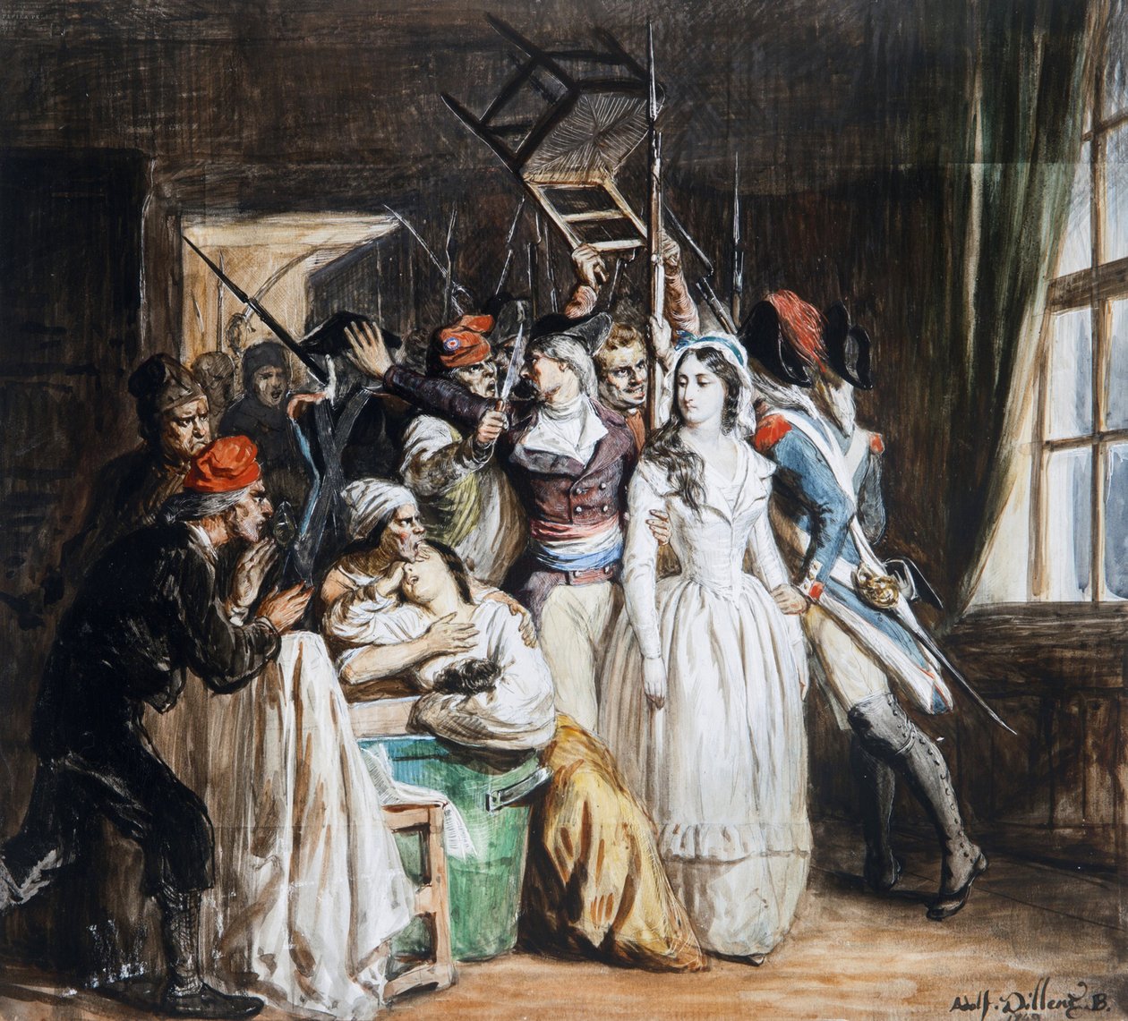 Neznámý obrázek od Adolf Alexander Dillens