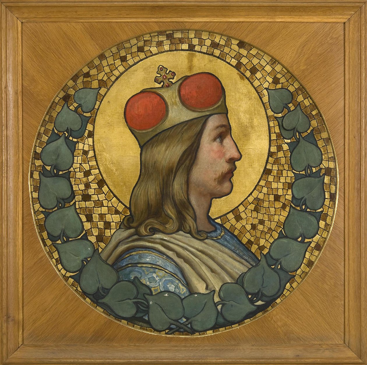 Svatý Václav I., vévoda český, 1900 od Adolf Liebscher