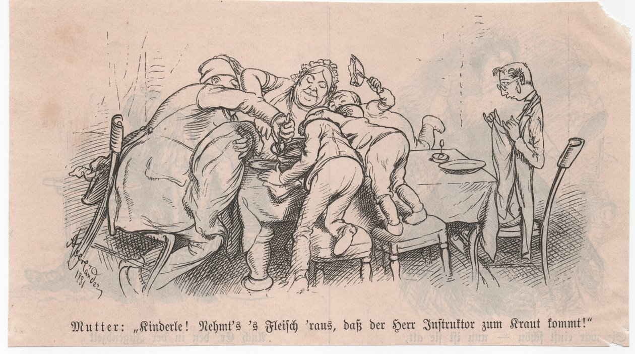 Šťastný instruktor od Adolf Oberländer