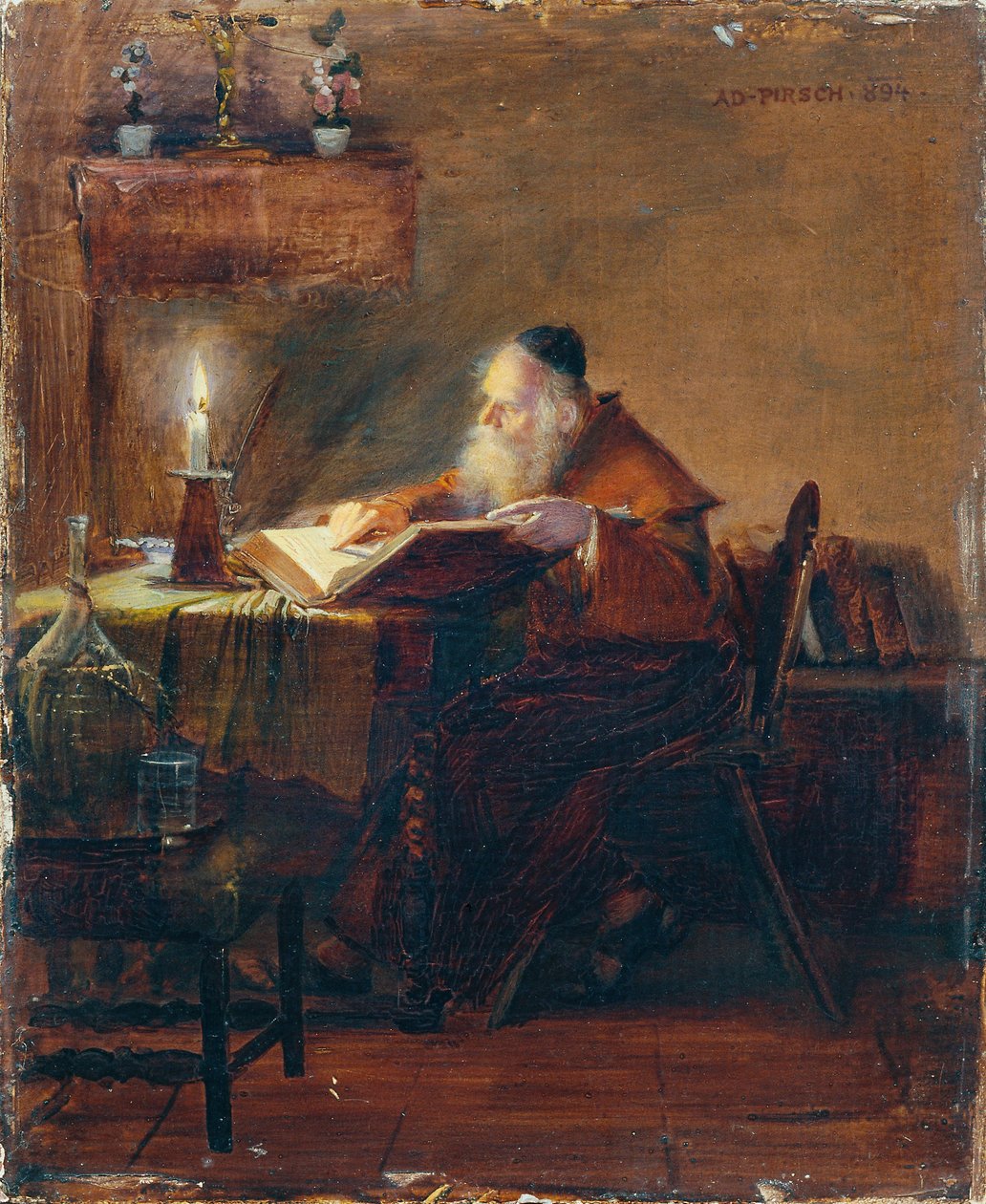 Čtení poustevníka od Adolf Pirsch