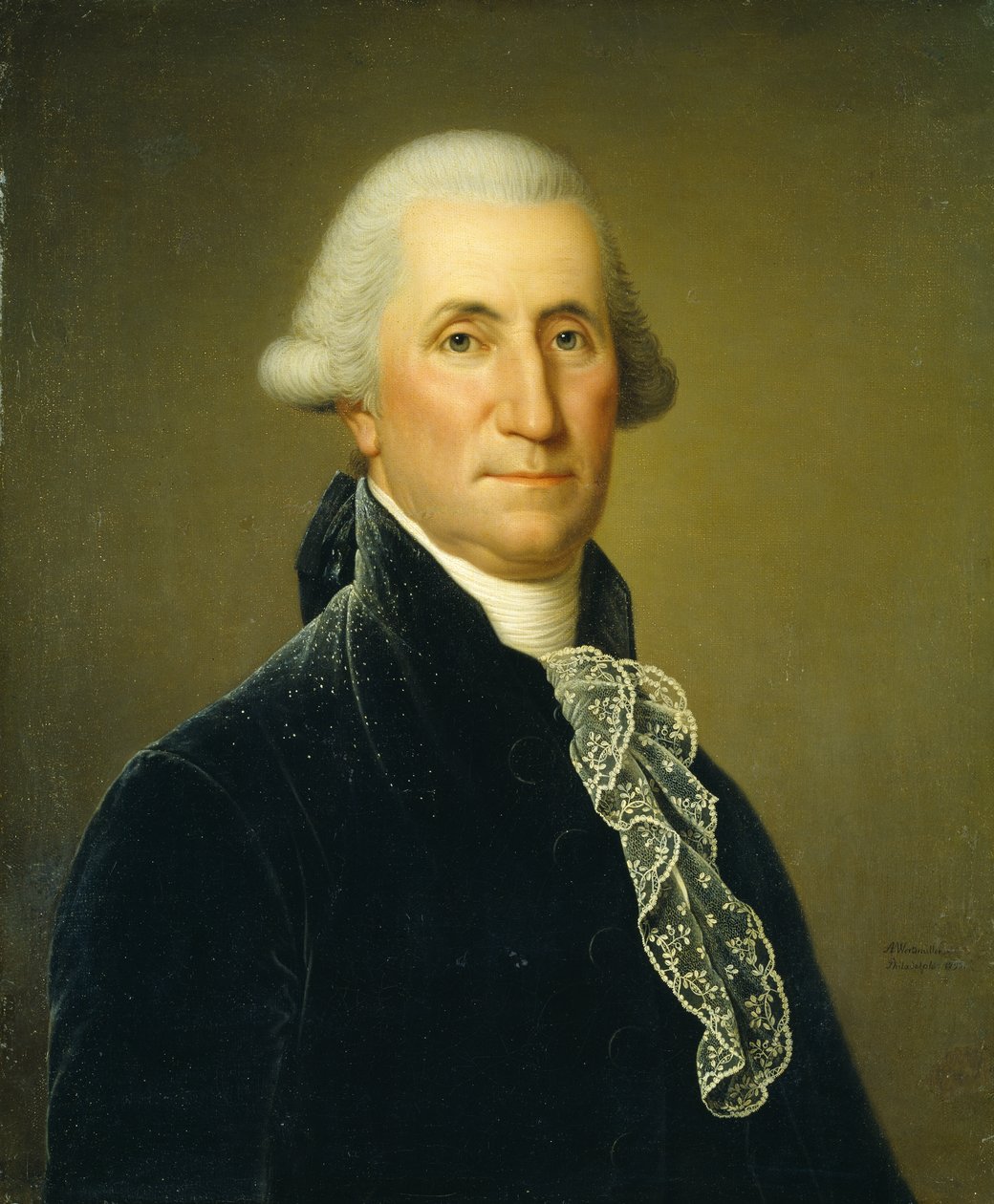 George Washington, 1795 od Adolf Ulrich Wertmuller