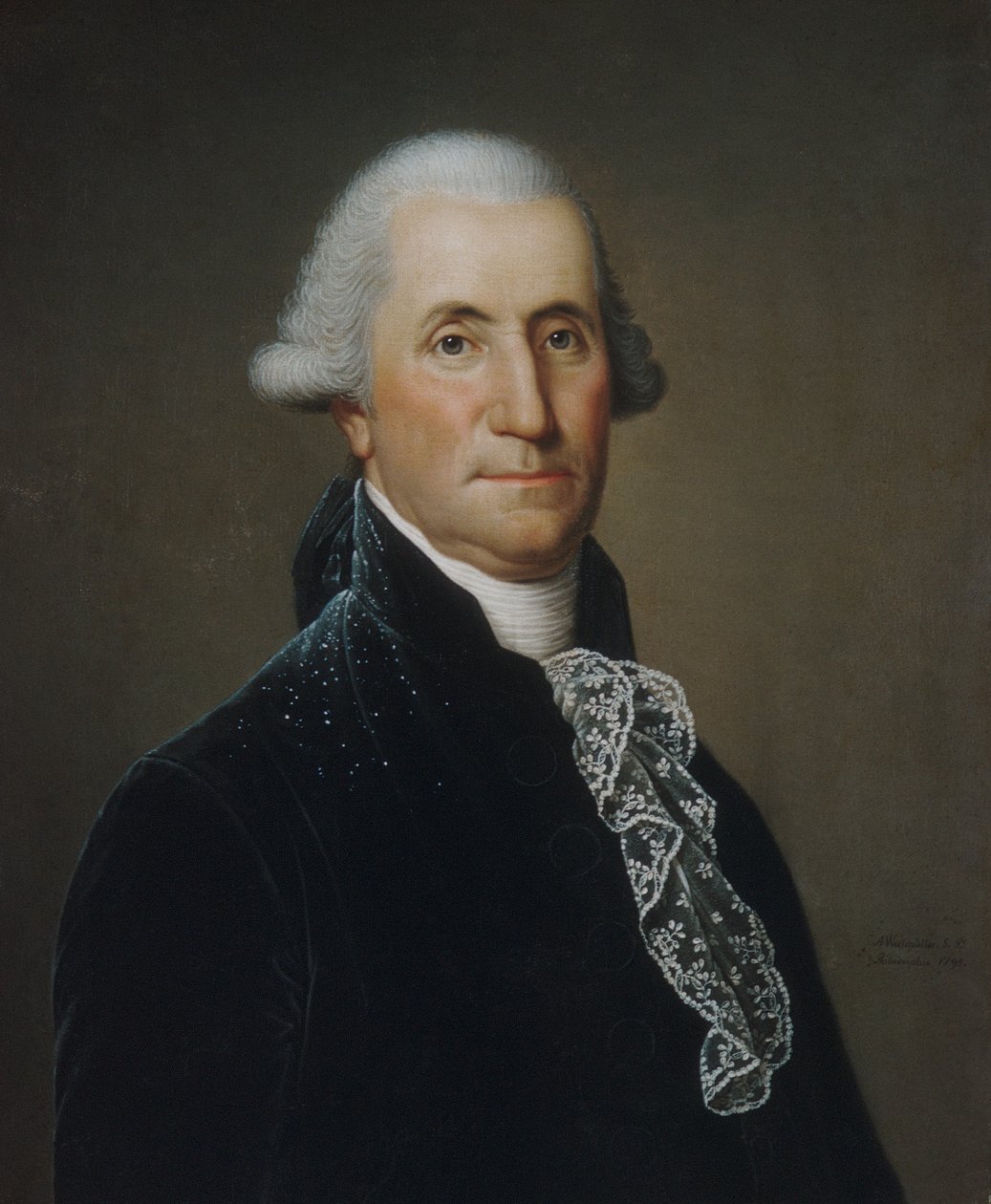 George Washington, 1795 od Adolf Ulrich Wertmuller