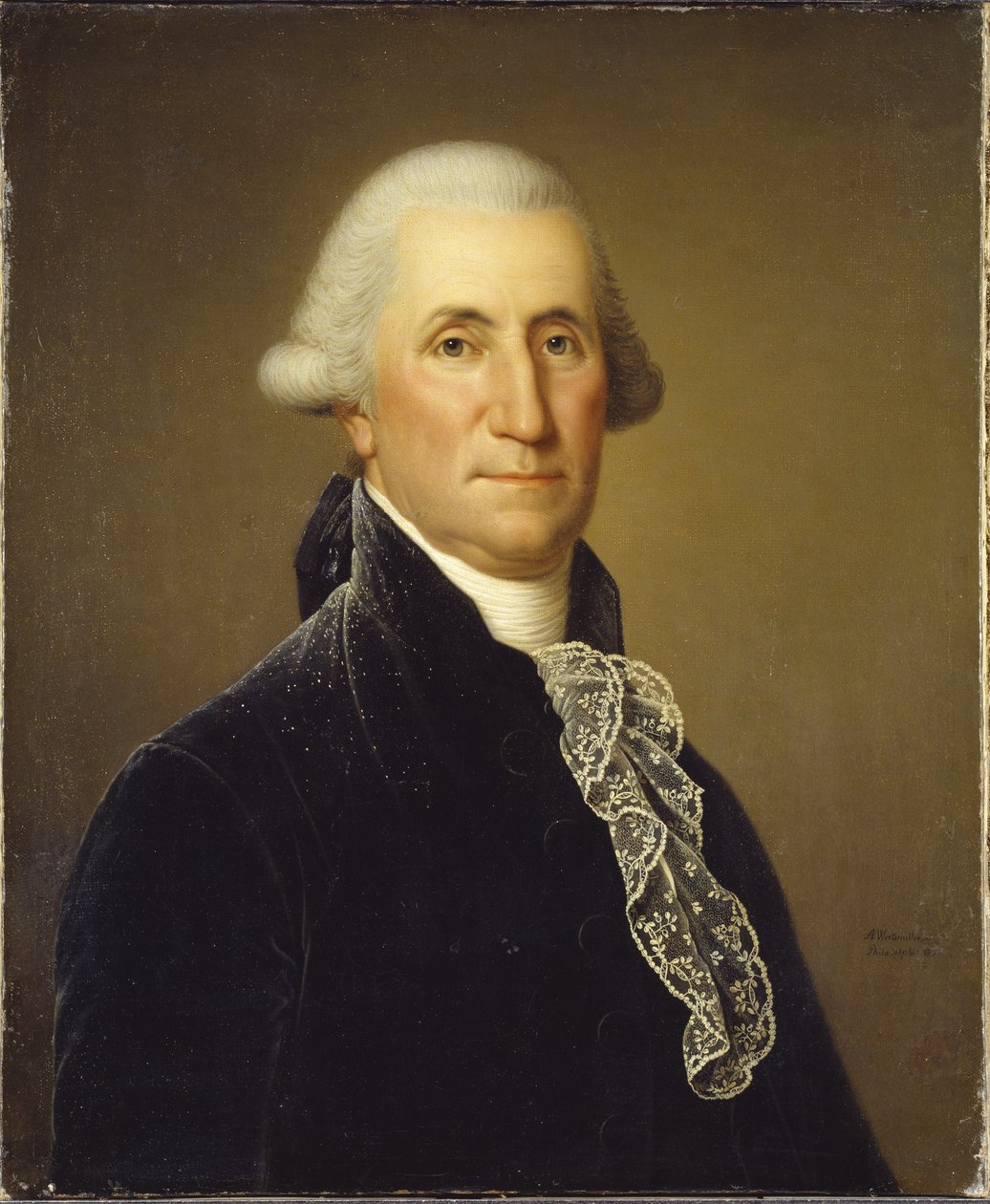 Portrét George Washingtona od Adolf Ulrich Wertmuller