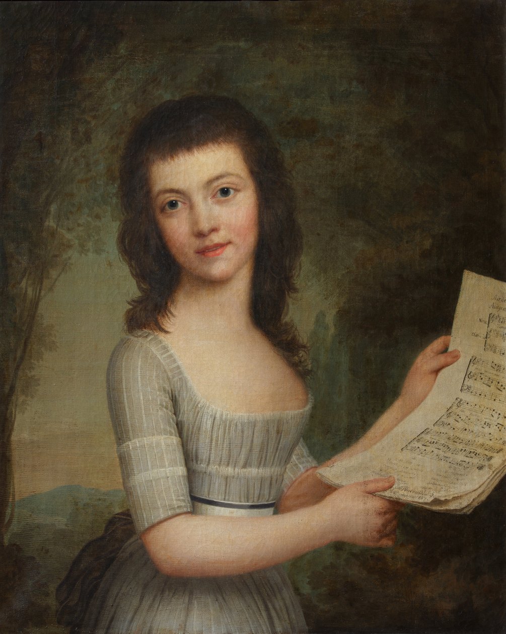 Portrét mademoiselle Wittfoothové, 1789 od Adolf Ulrich Wertmuller