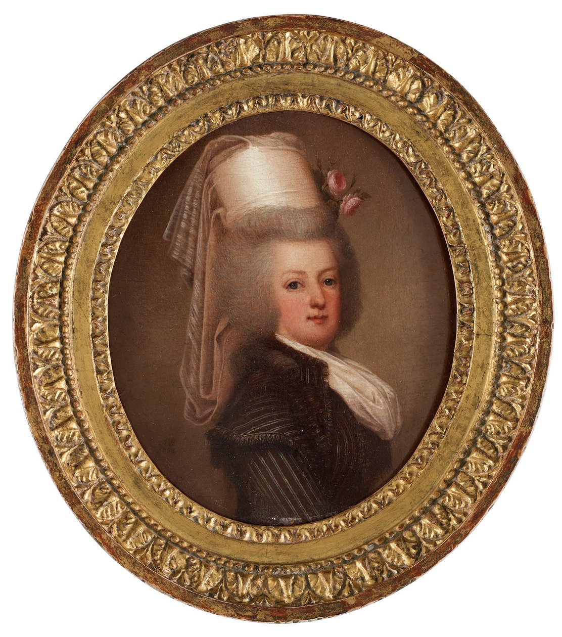 Portrét francouzské královny Marie Antoinetty 1755-1793, 1789 od Adolf Ulrich Wertmuller