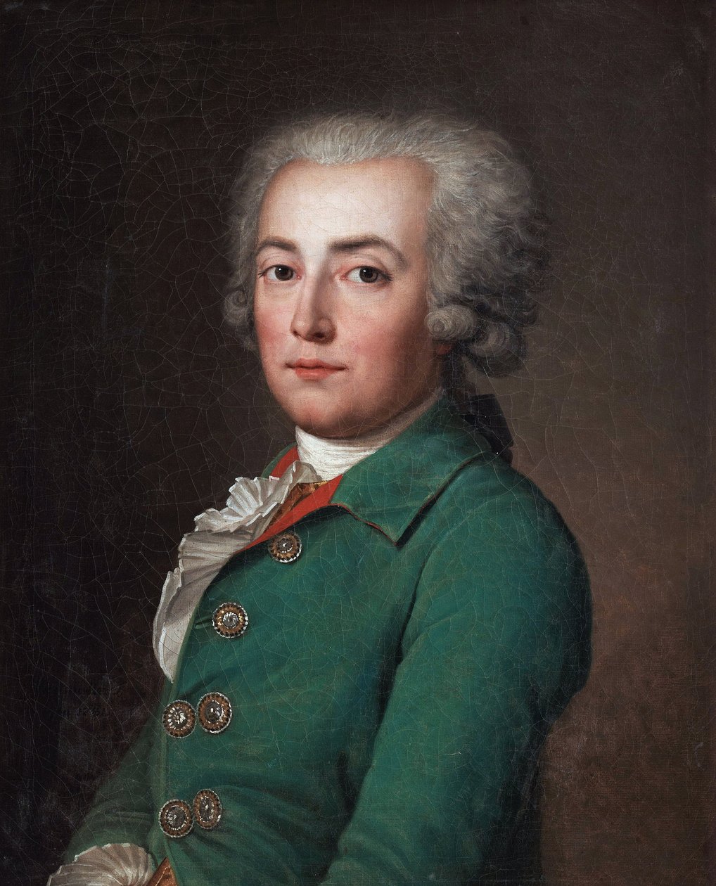 Portrét Stanislase Marie Adelaide, hraběte de Clermont-Tonnerre (Clermont Tonnerre) (1757-1792) od Wertmullera, Adolfa Ulrika (1751-1811) Soukromá sbírka od Adolf Ulrich Wertmuller