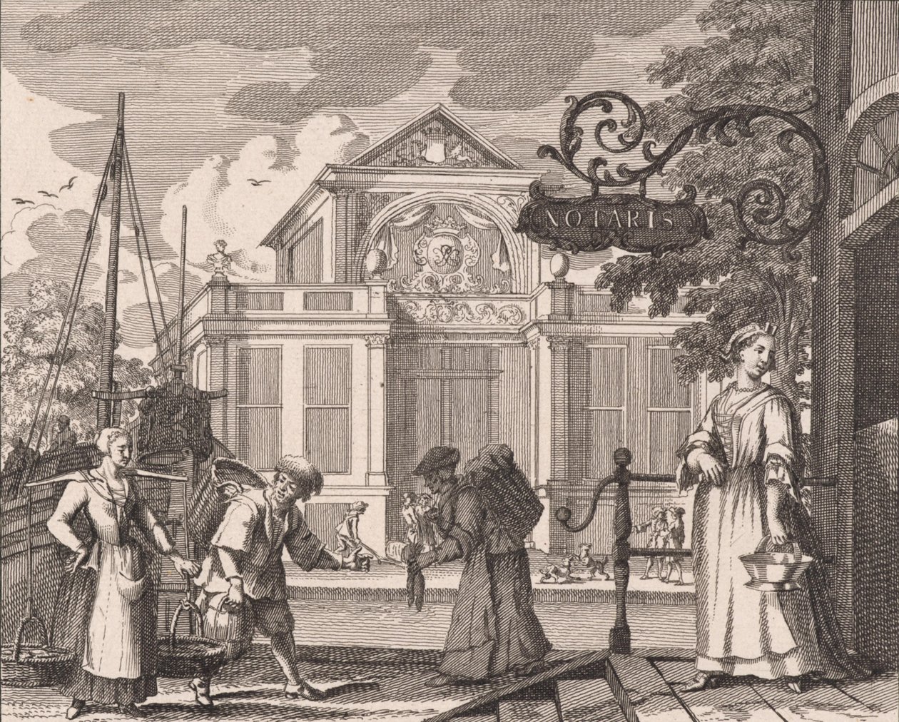 „Diep watersz: strand: staaten en andere bockom“ (č. 15 ze série o lovu sleďů) od Adolf van der Laan