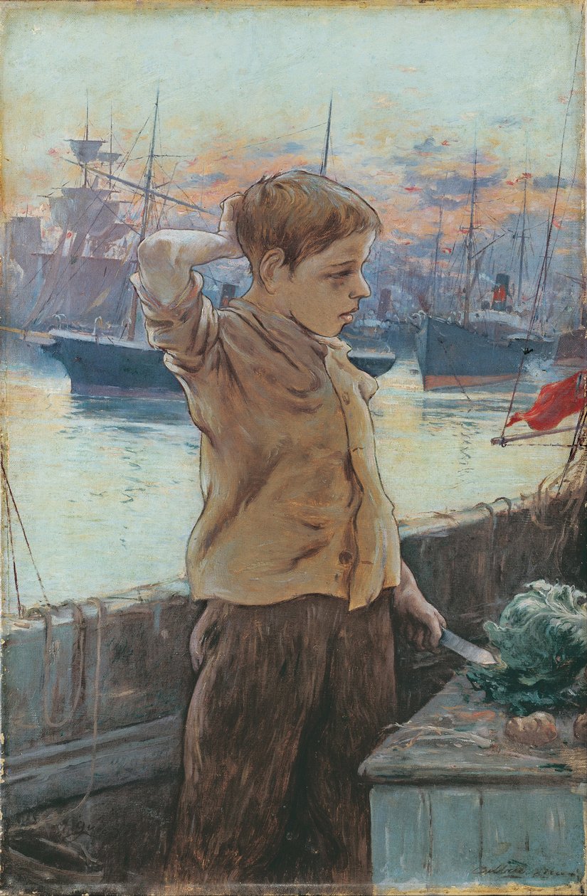 Lodní chlapec, 1887 od Adolfo Guiard y Larrauri