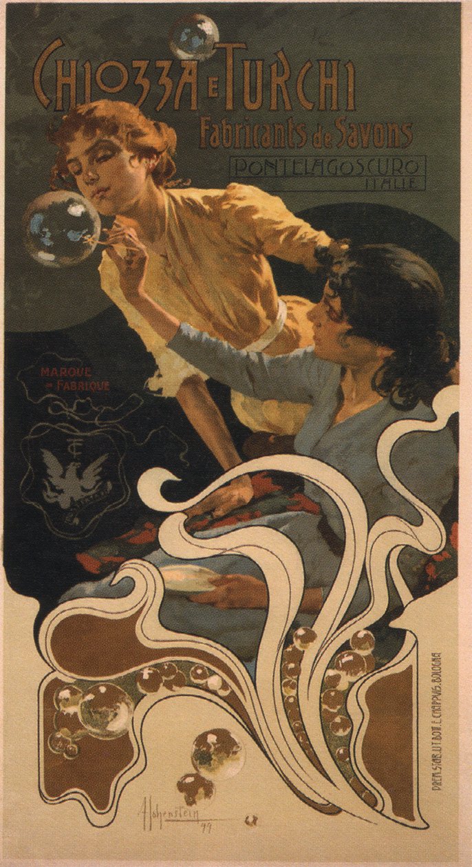 Chozza e Turchi, 1899 od Adolfo Hohenstein