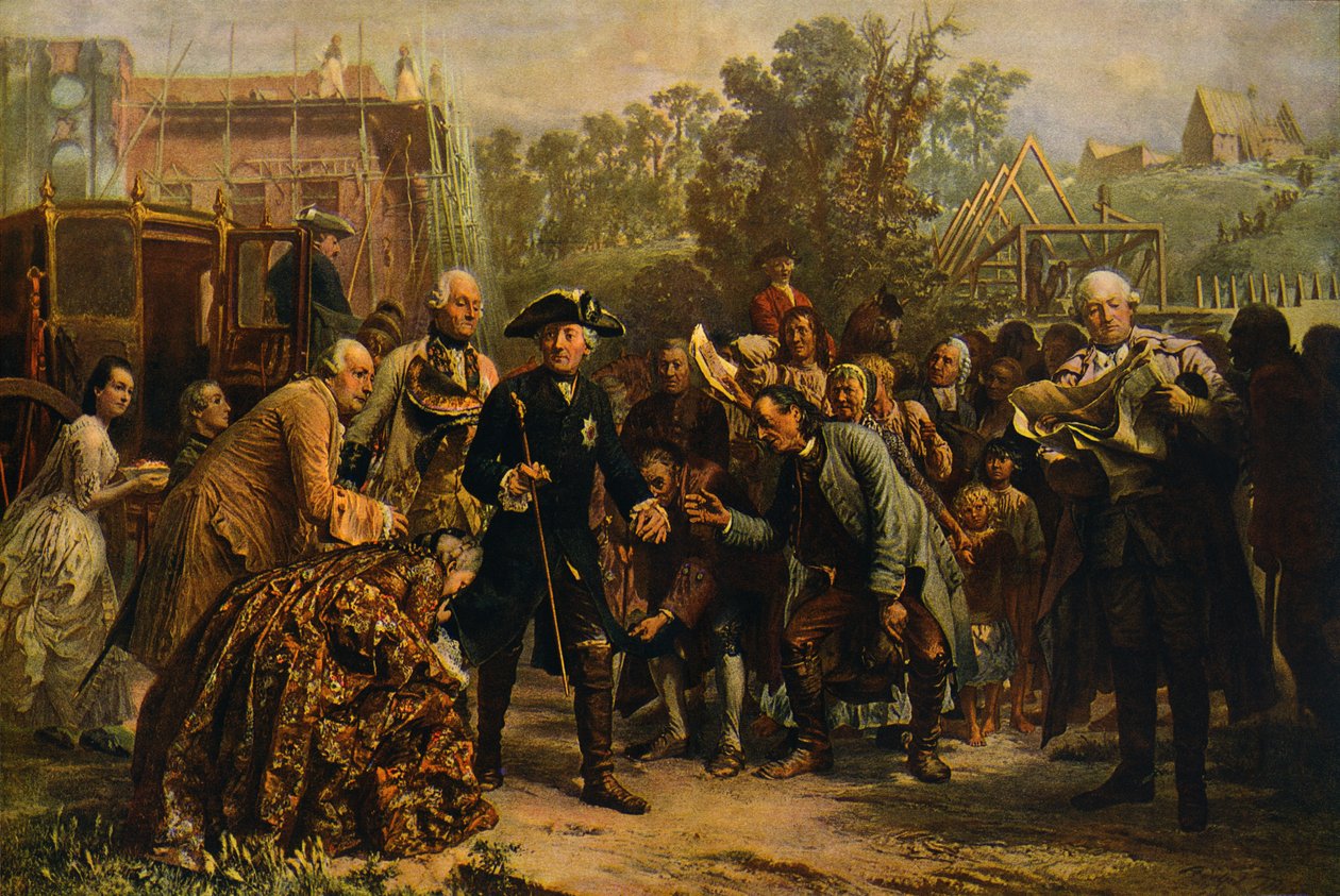 Fridrich Veliký na od Adolph Menzel