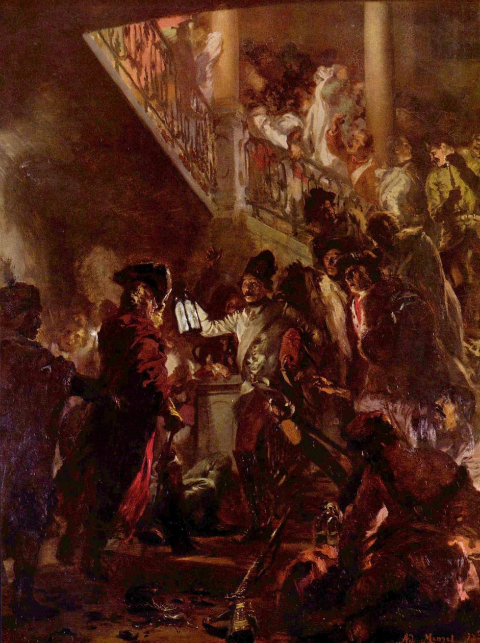 Dobrý večer, pánové od Adolph Menzel