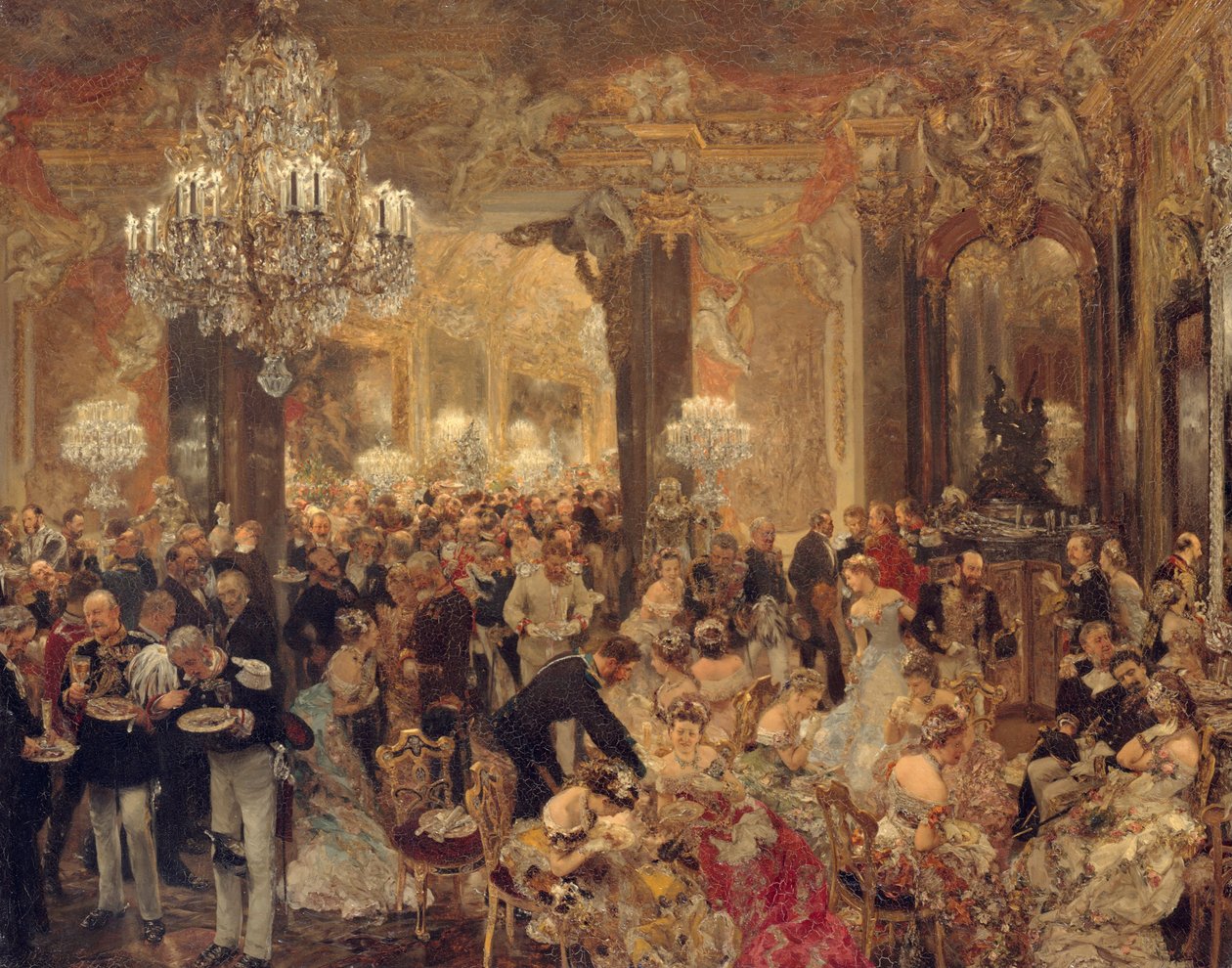 Kuličkový souper od Adolph Menzel