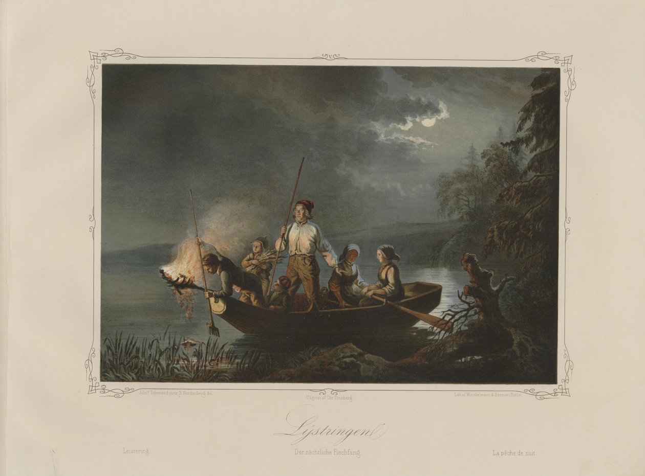 Ilustrace převzata z knihy Norske Folkelivsbilleder od Tidemand od Adolph Tidemand