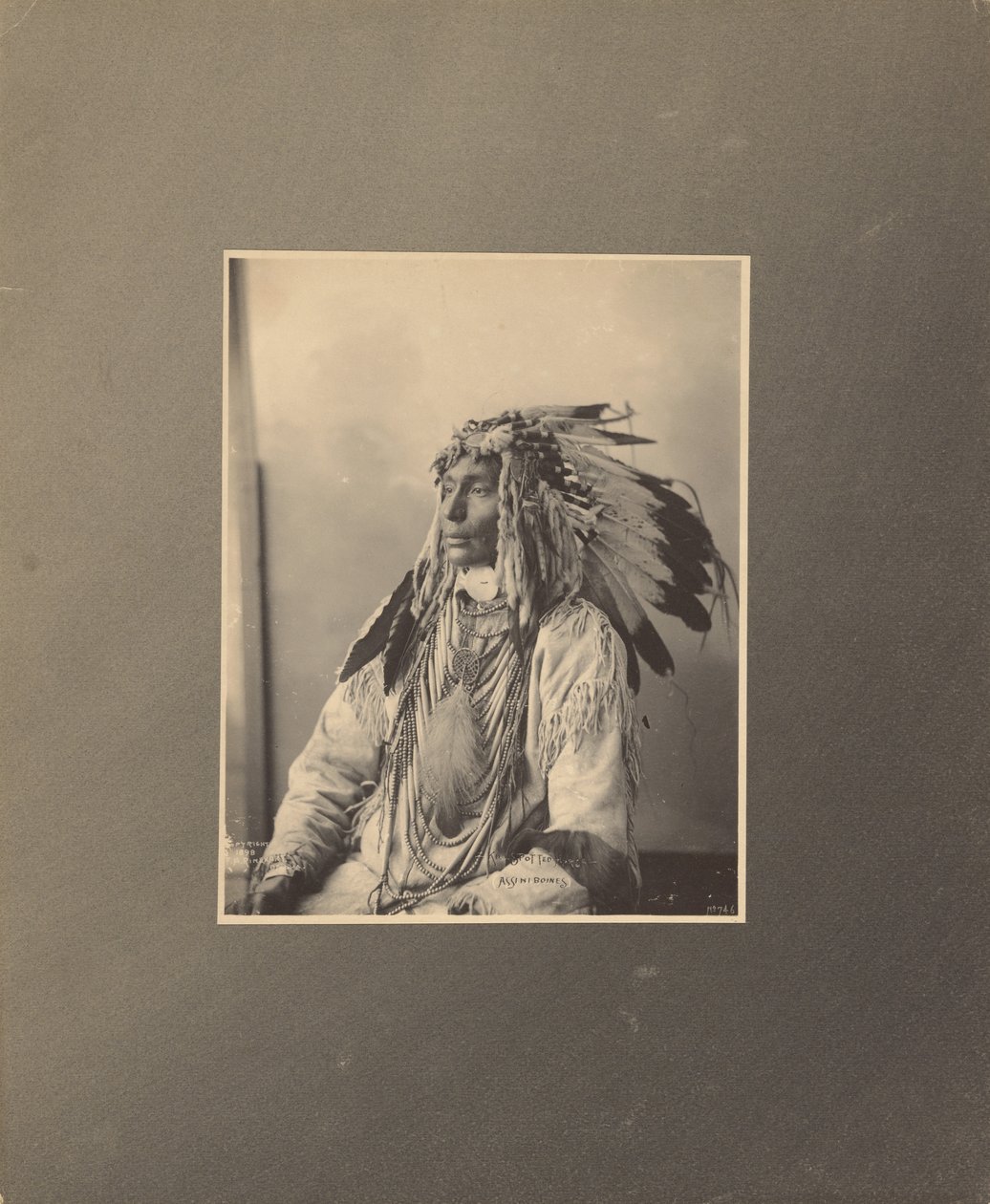 Zabití strakatého koně, Assiniboines od Adolph F. Muhr