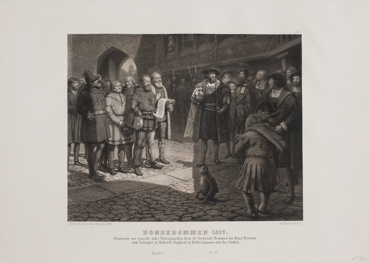 Bondedommen 1517 od Johan Adolph Kittendorff
