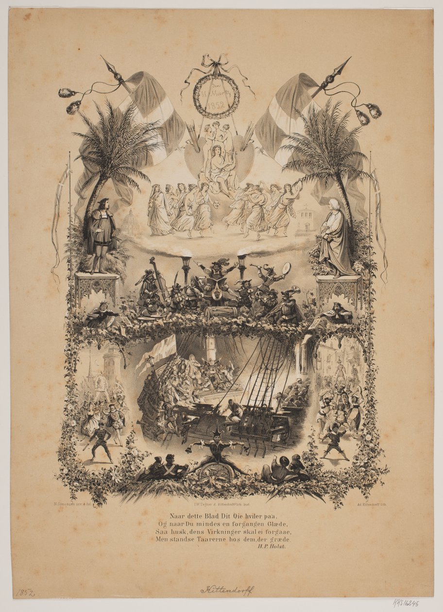 D. 11. března 1852 od Johan Adolph Kittendorff