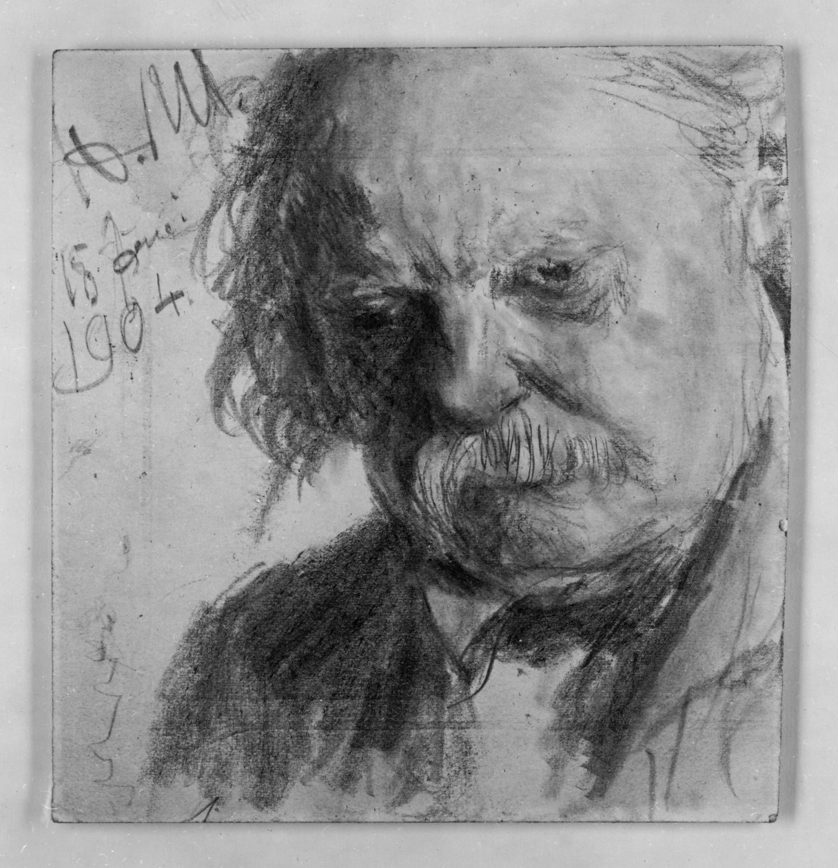 Starý muž s knírkem od Adolph Menzel