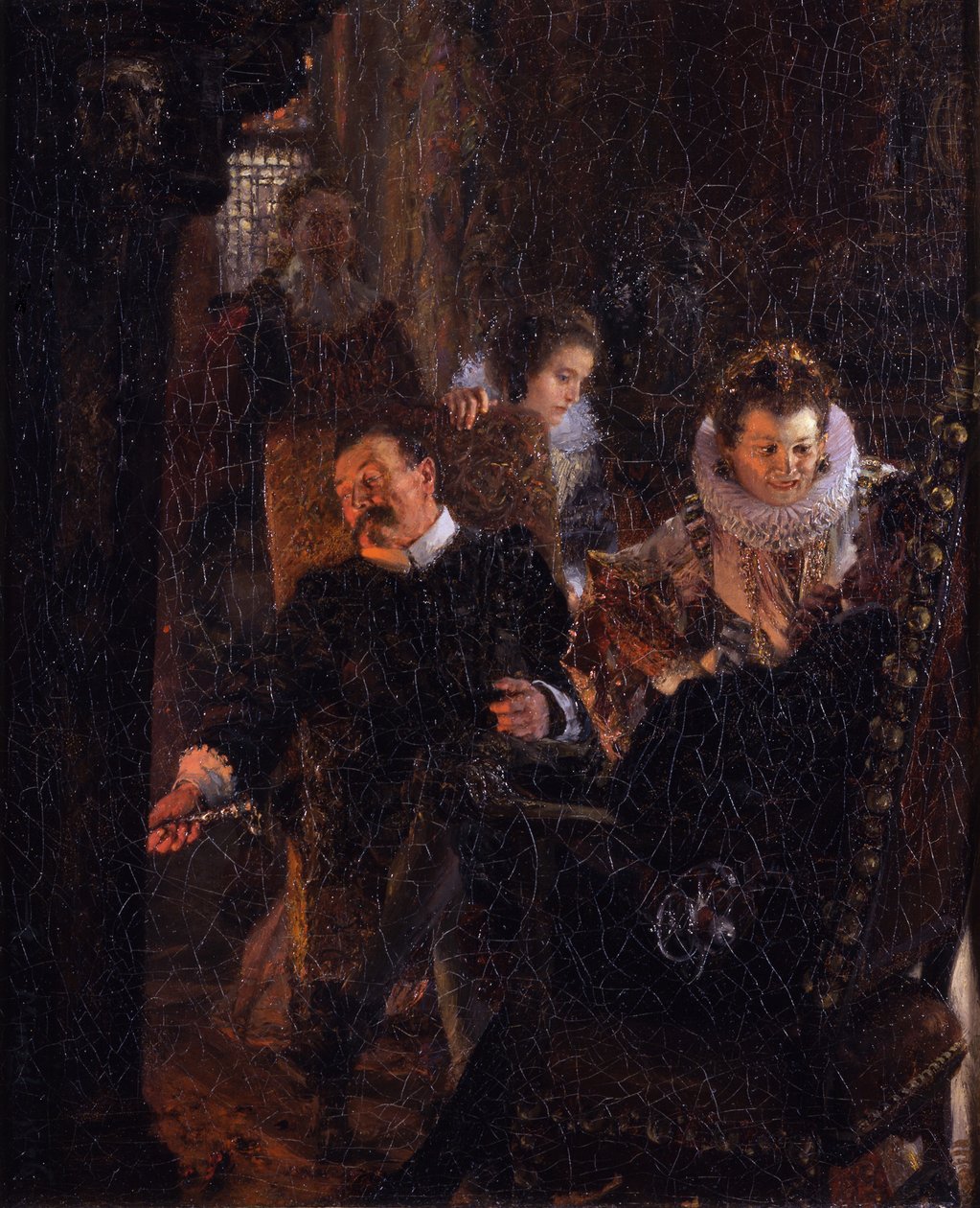 U krbu od Adolph Menzel