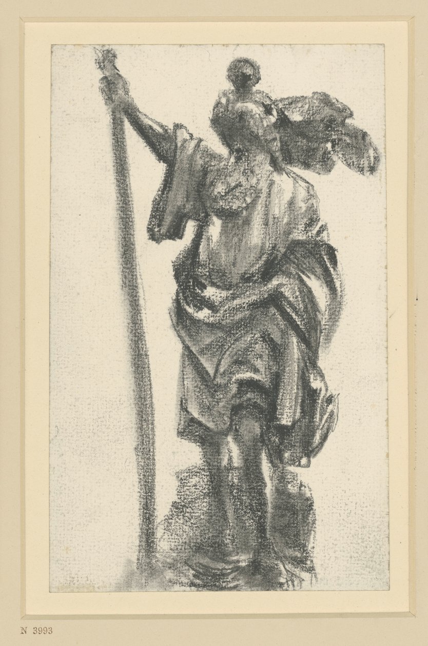 Christophorus od Freibergského mistra apoštolů v Drážďanech od Adolph Menzel