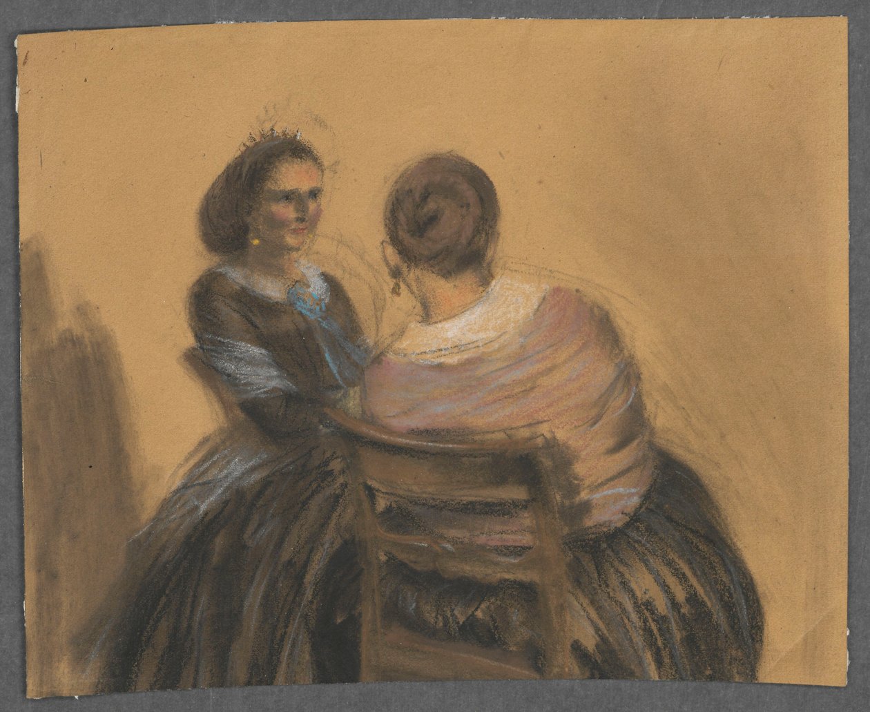 Dvě ženy od Adolph Menzel