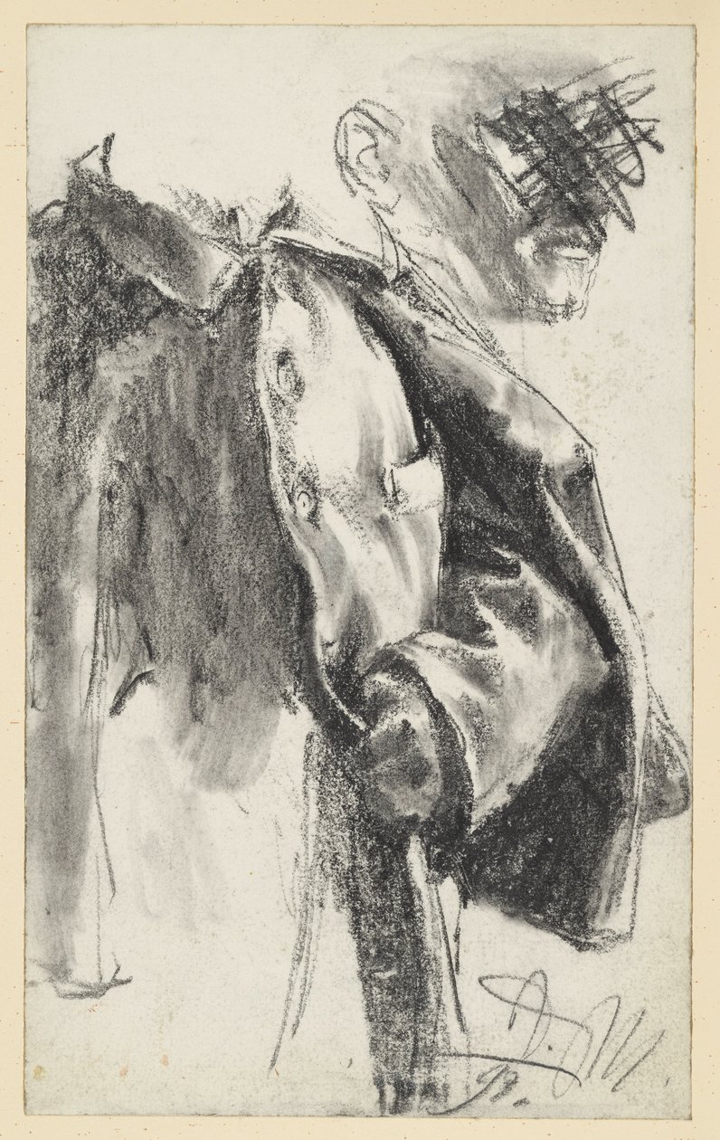 Studie Havelocka a obličeje (ta druhá byla zamítnuta) od Adolph Menzel