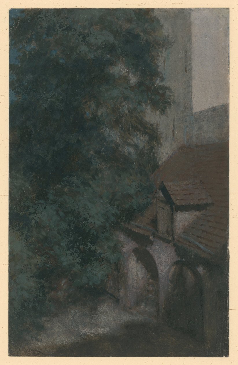 V měsíčním svitu od Adolph Menzel