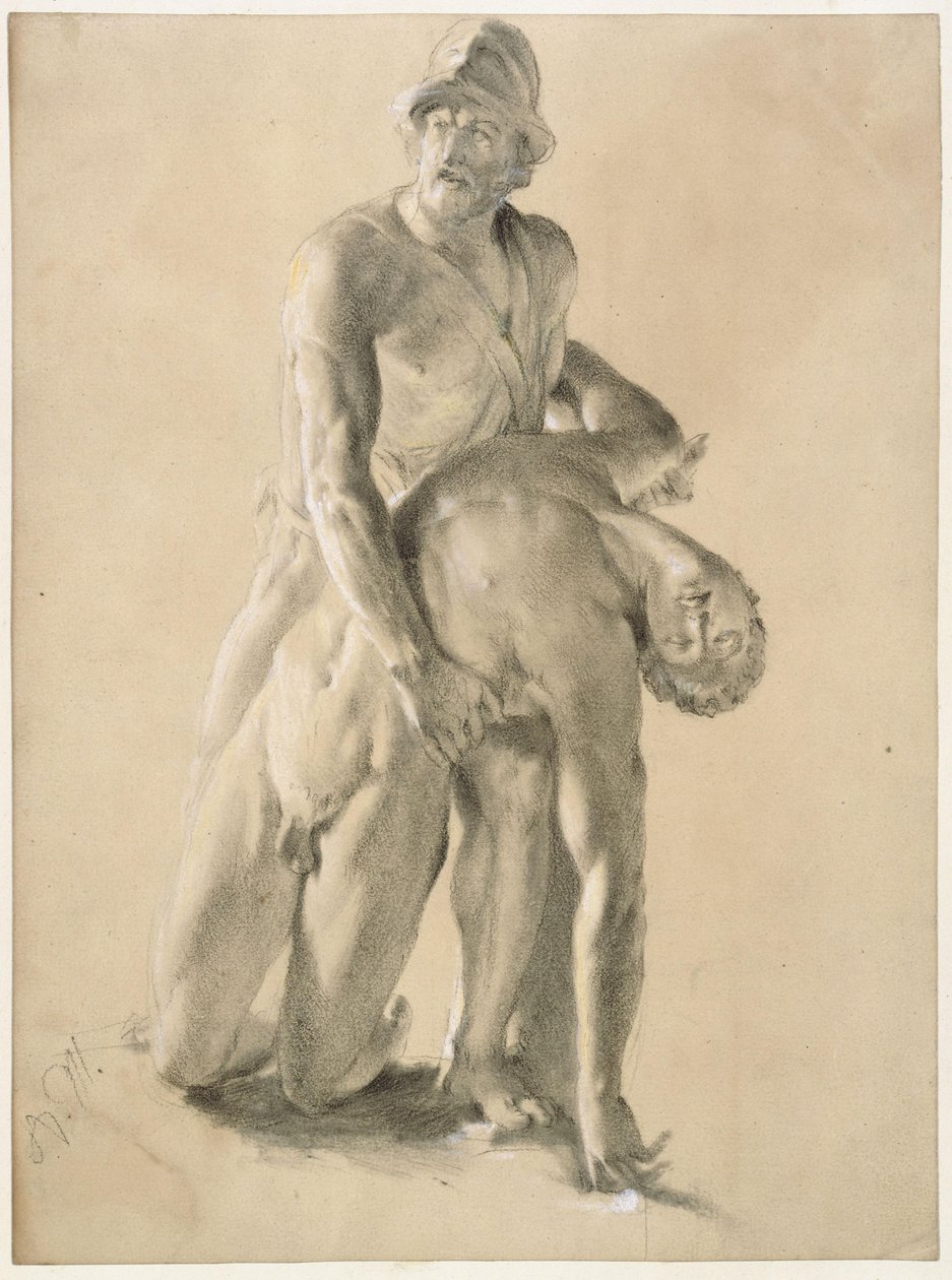 Skupina Patroklos od Adolph Menzel