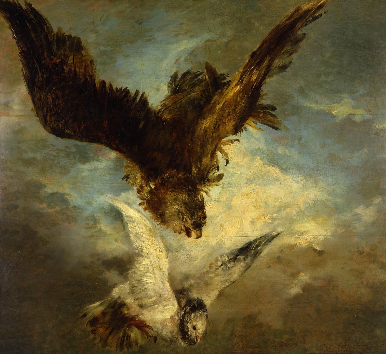 Vitráž pro střelecký spolek od Adolph Menzel