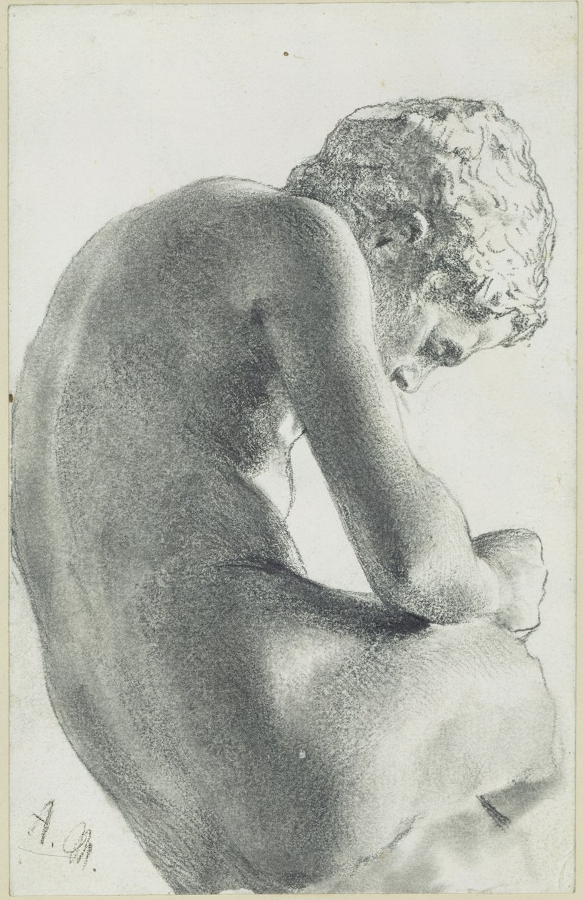 Studie podle Castellaniho metody vytažení trnu od Adolph Menzel