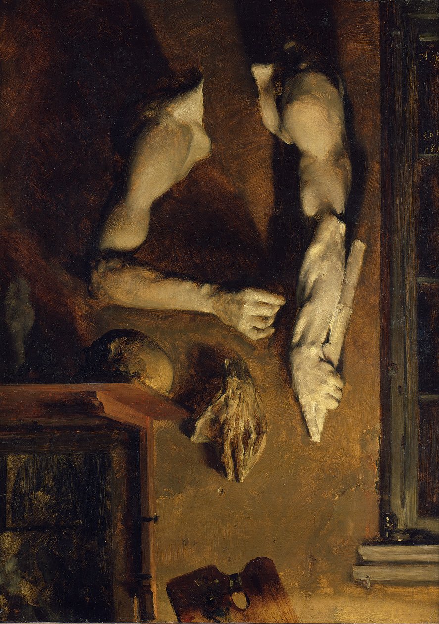 Studio Wall od Adolph Menzel