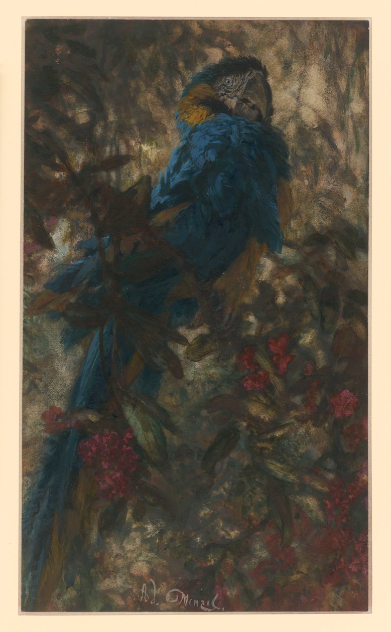 Sladká svoboda. Z „Dětského alba“ od Adolph Menzel