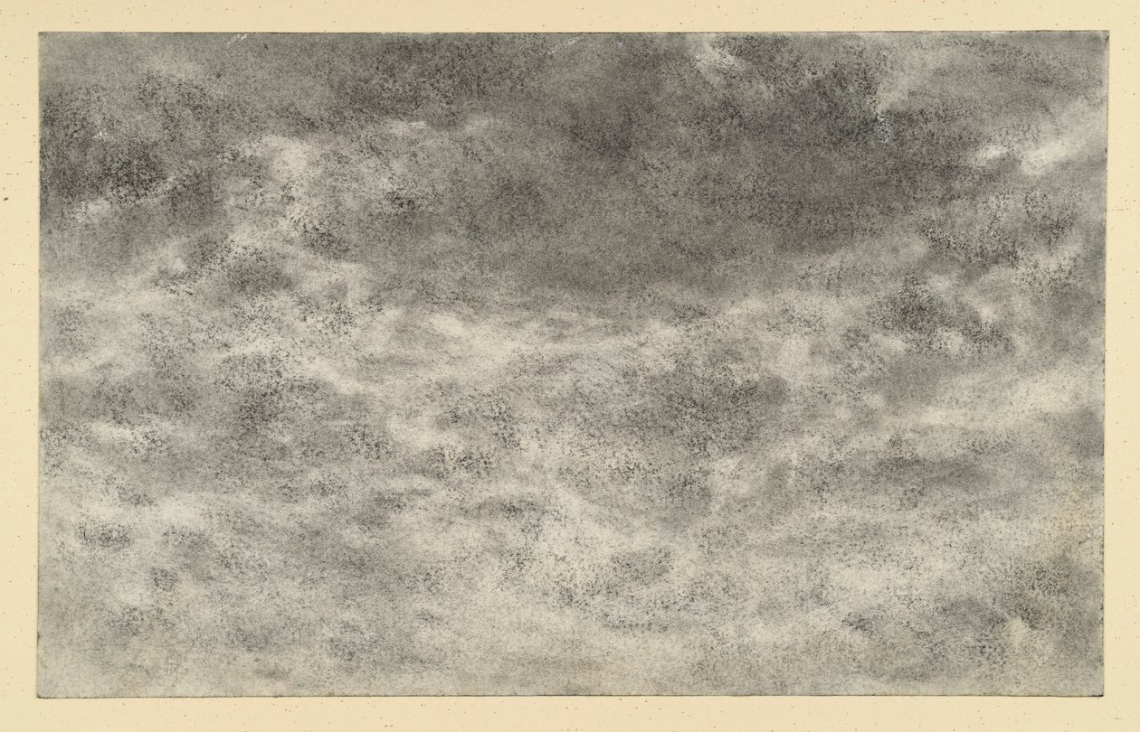 Studie mraků od Adolph Menzel