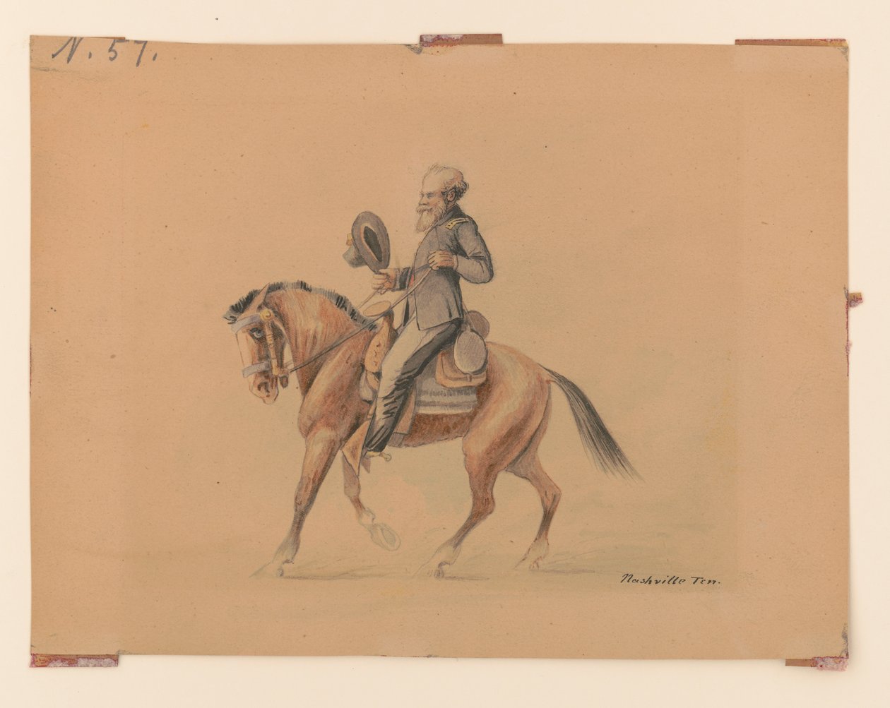 Major Edward Mueller, Nashville, Tennessee od Adolph Metzner