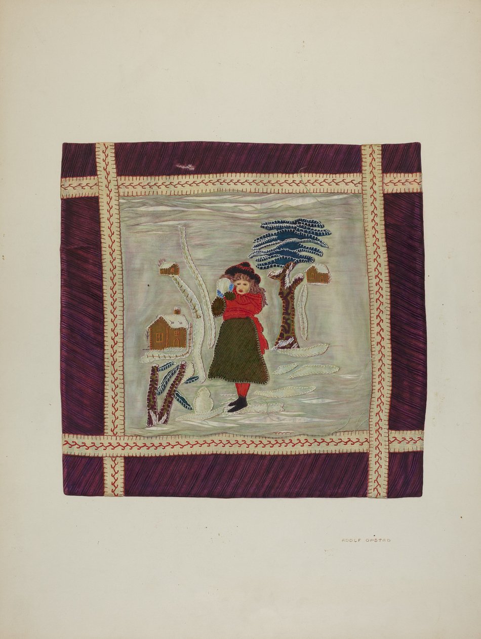 Detail nášivky, 1941. od Adolph Opstad