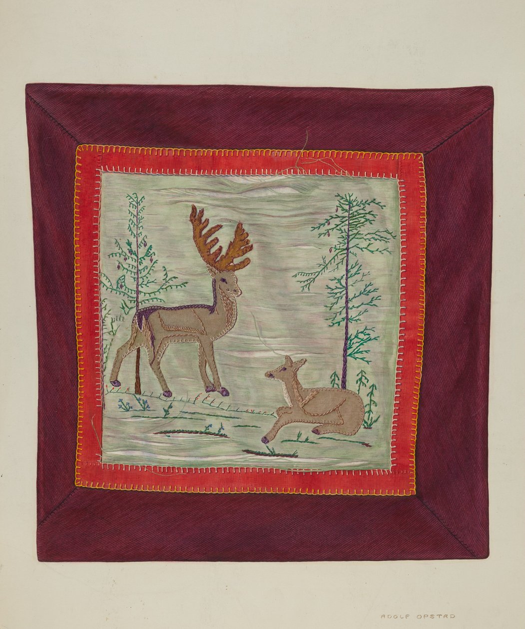 Detail nášivky, c. 1941. od Adolph Opstad