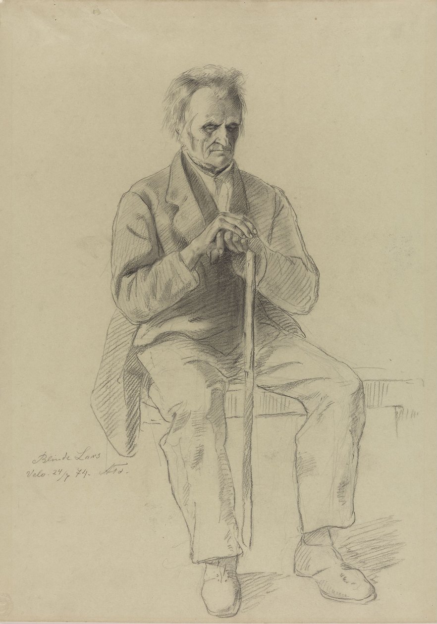 „Slepý Lars“ od Adolph Tidemand
