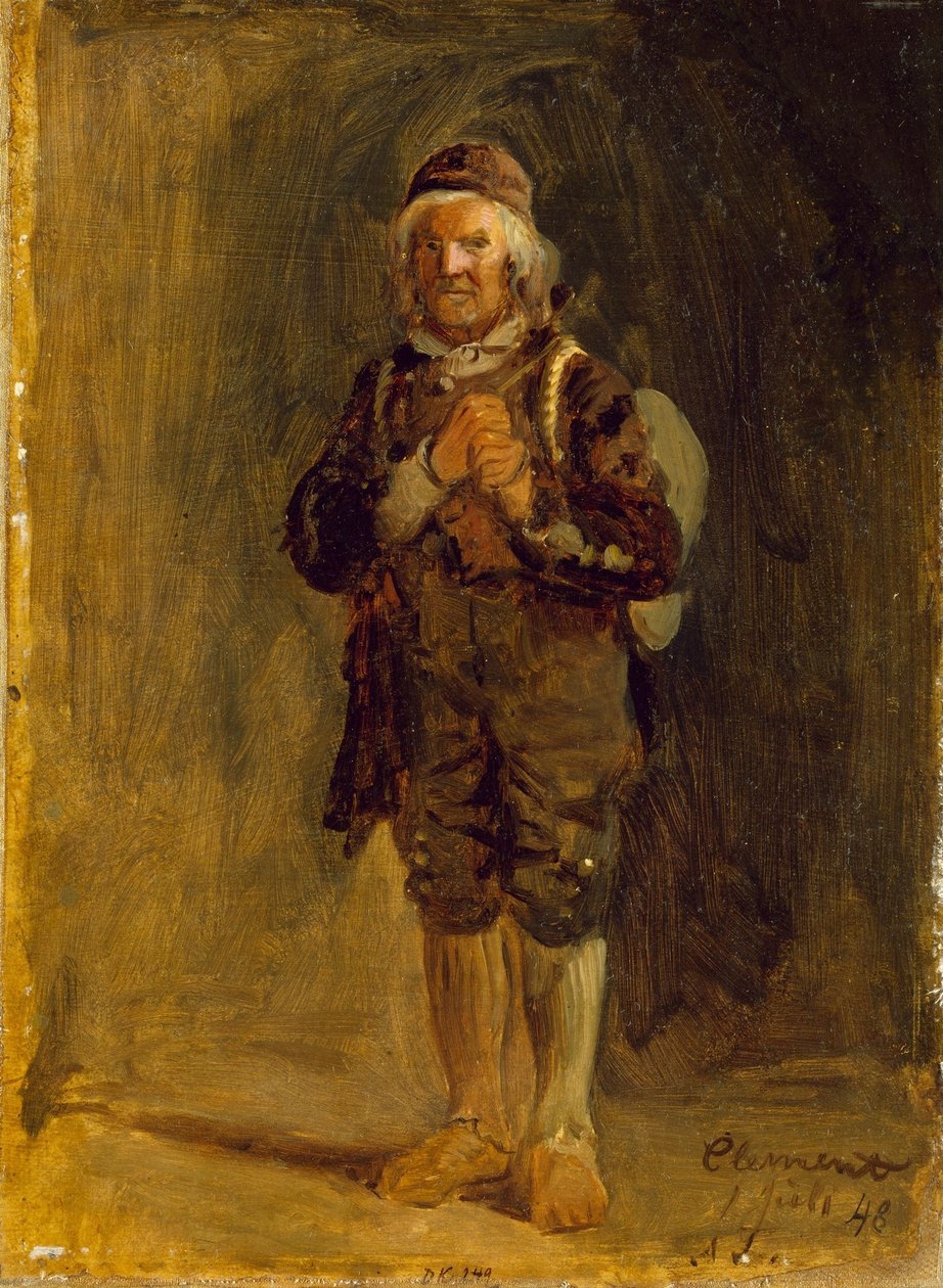 Clement Ringnæs ze Sigdalu od Adolph Tidemand