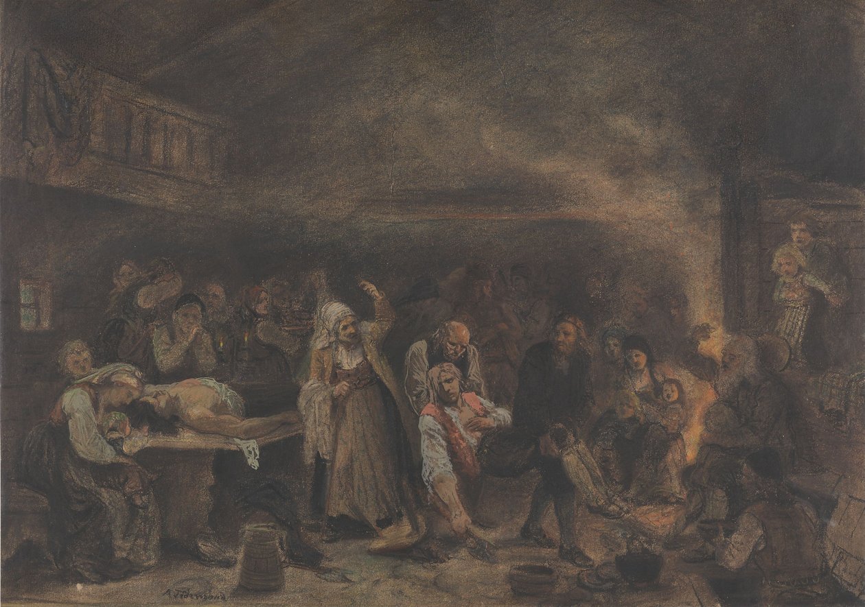 Po souboji od Adolph Tidemand