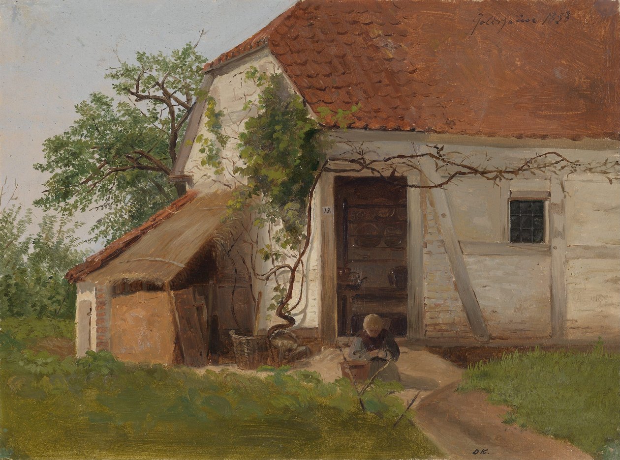 Farma v Goldsheimu od Adolph Tidemand